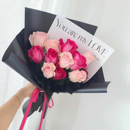 Valentine's Pink Roses