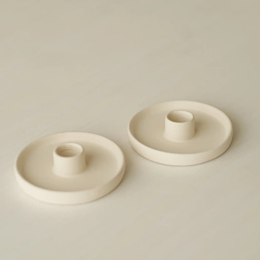 Ceramic Taper Holder (set of 2)