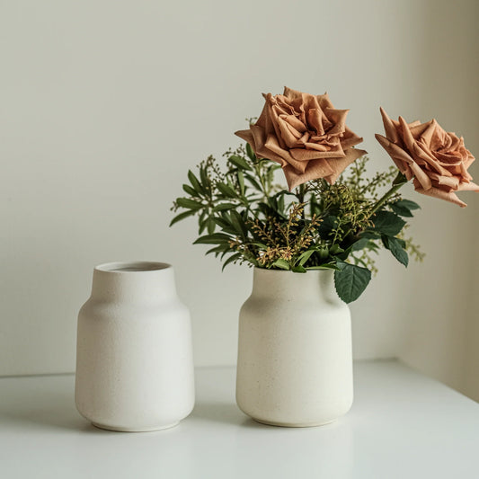 Textured Ceramic Vases