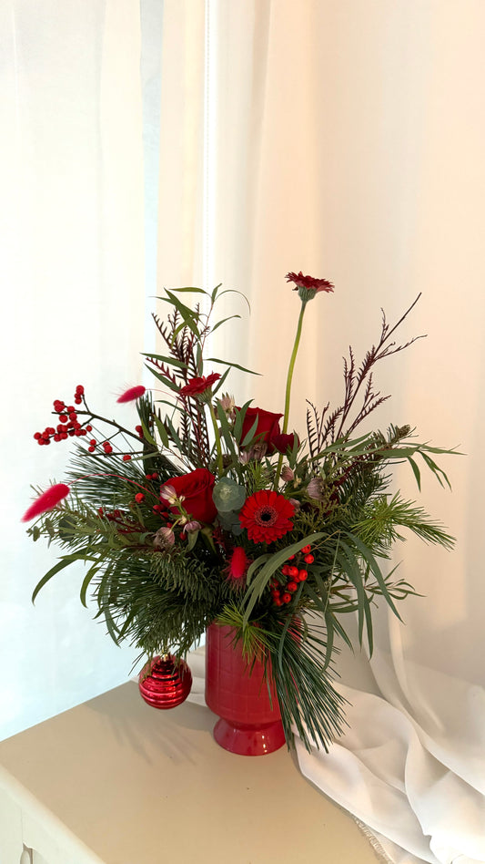 Festive Vase Arrangement