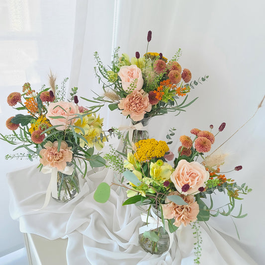 Seasonal Floral Vase Arrangement