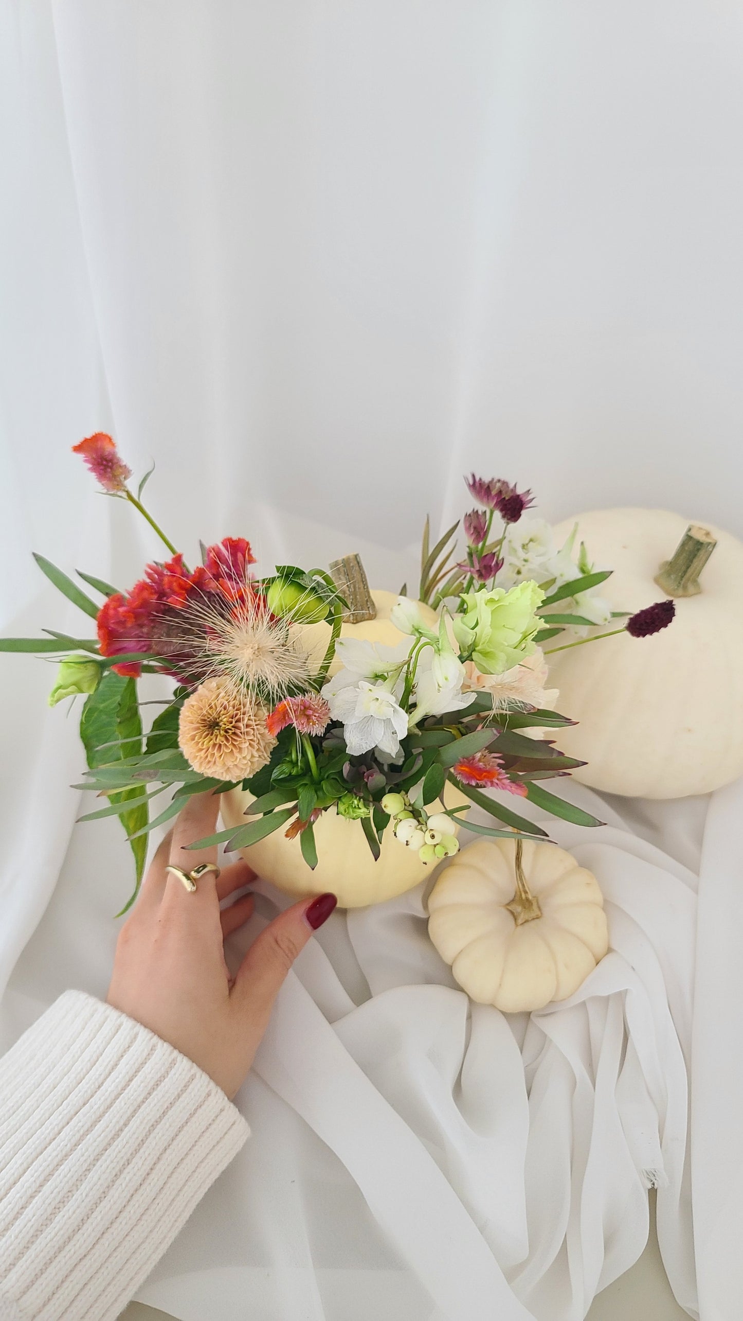 Pumpkin Floral Arrangement